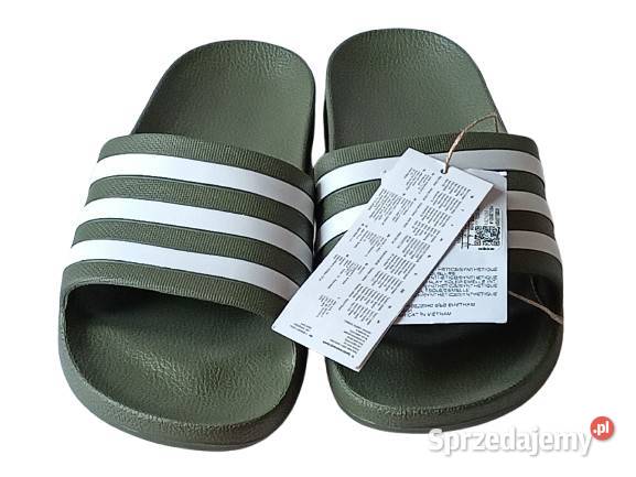 Klapki damskie oliwkowe Adidas Adilette Aqua 255 Rzeszów sprzedam