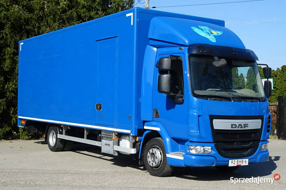 DAF LF 180 Euro6 kontener winda klapa 381 tyskm elektryczne szyby Góra Kalwaria