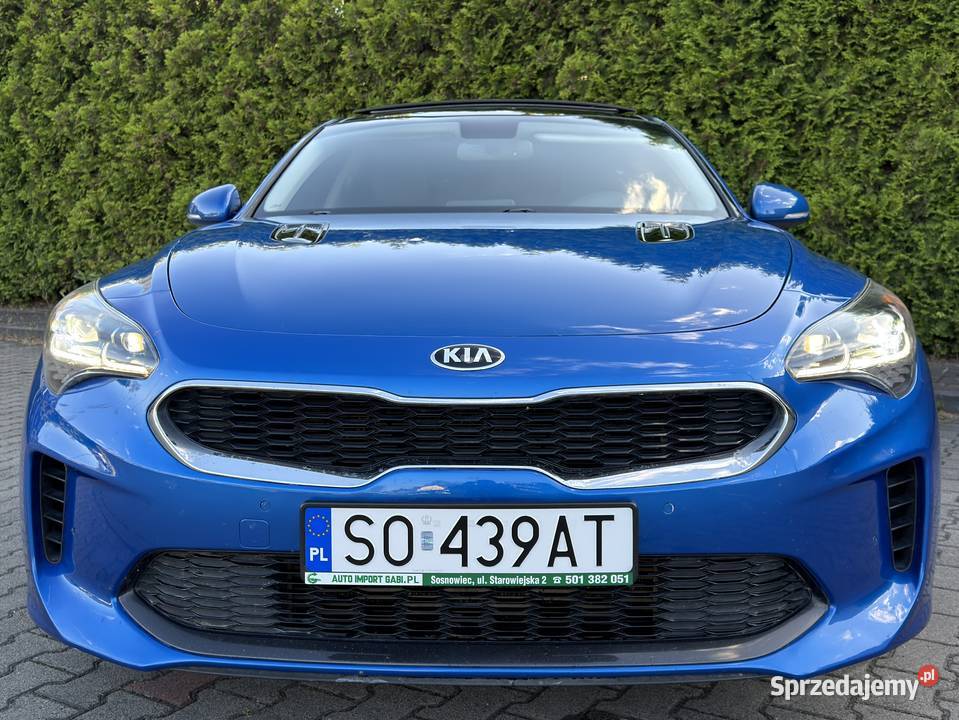 KIA Stinger 20 TGDI AWD Full wielofunkcyjna kierownica śląskie