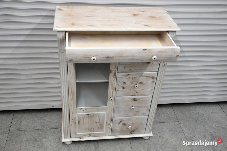 komoda z drewna sosnowego nowa Olsztyn