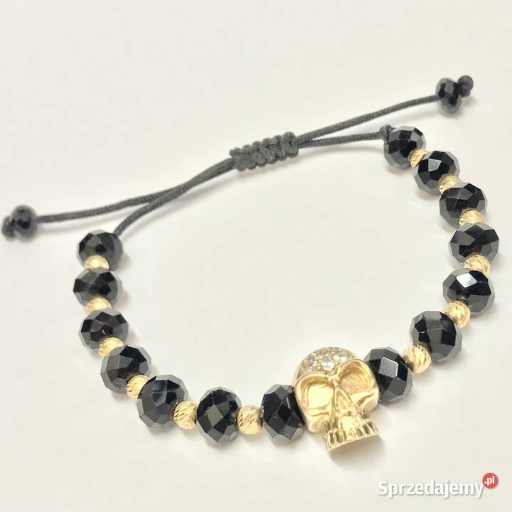 Złota BRANSOLETKA męska 585 14K miękka z