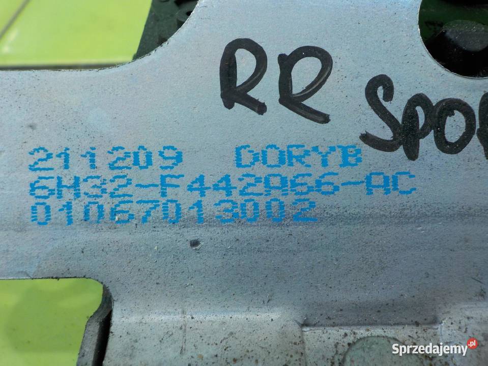 RANGE ROVER SPORT I 27 TDV6 09r SUV 5D zamek osobowe mazowieckie Suków