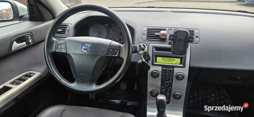 Volvo S 40 2006r 16 hdi 109 Salon 1 wlasciciel elektryczne lusterka Elbląg