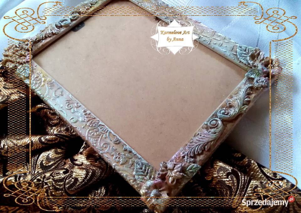 Ramki do zdjęć rękodzieło ornamenty wystrój Warszawa sprzedam