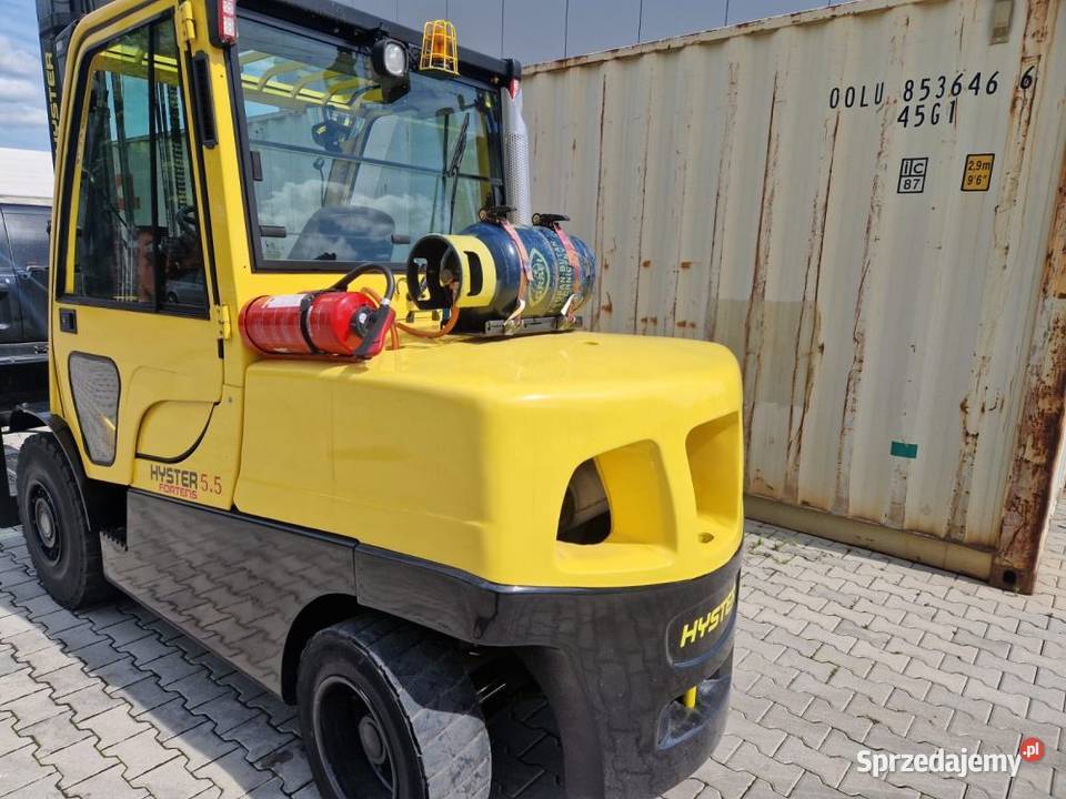 Wózek widłowy HYSTER H55FT LPG 55 tony Hyster