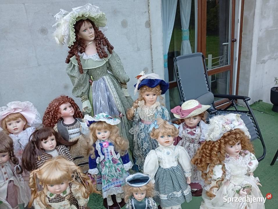 Lalki porcelanowe kujawsko-pomorskie sprzedam