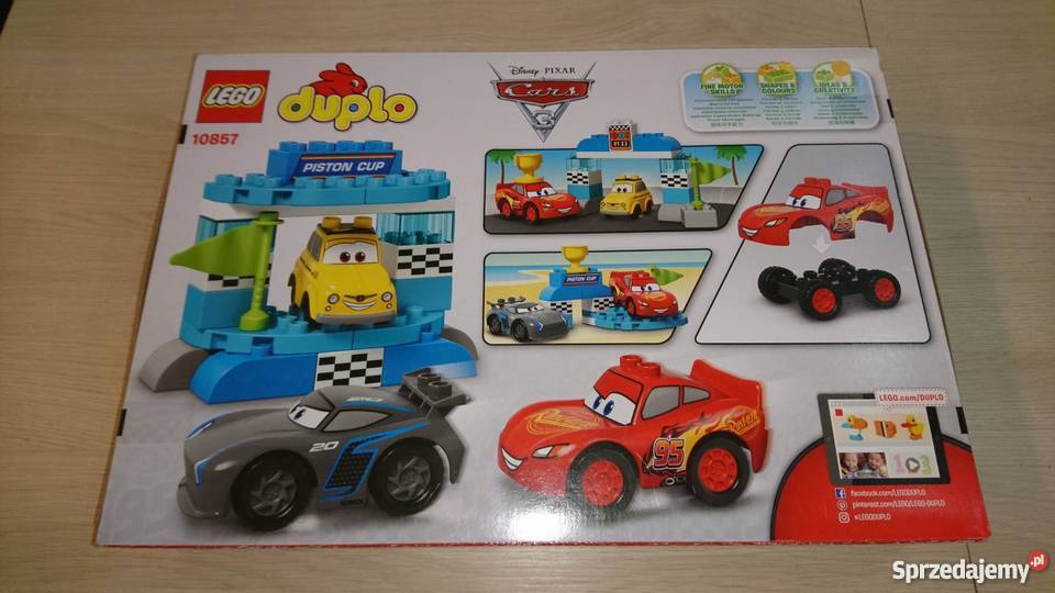 Lego Duplo 10857 Wyścig o Złoty Tłok Zygzak Białystok