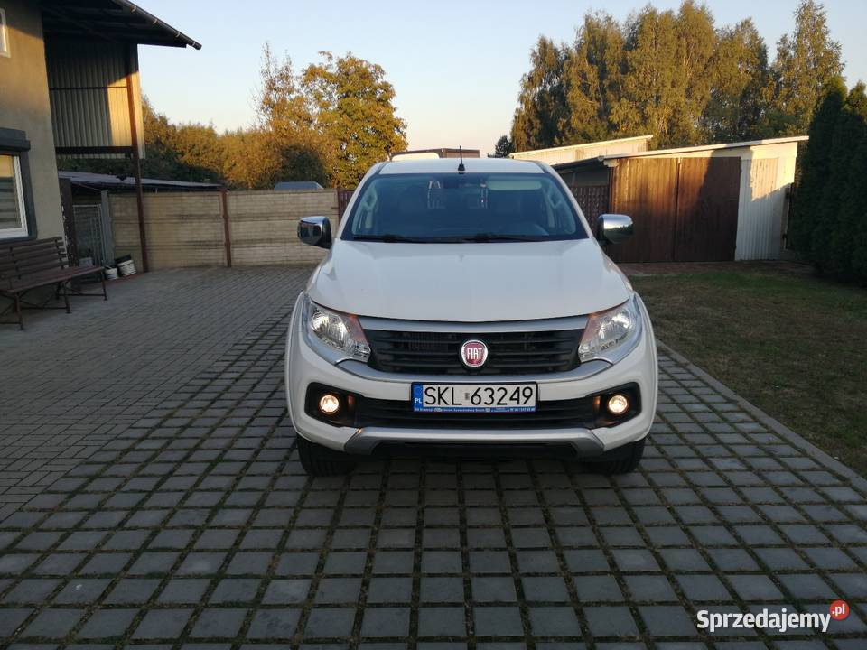 Fiat Fullback Mitsubishi l200 biały Krzepice