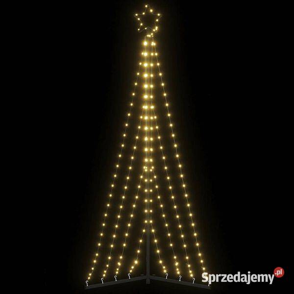 vidaXL Choinka LED 339 LEDs Ciepła biel 187 Boże Narodzenie Dom i Ogród mazowieckie