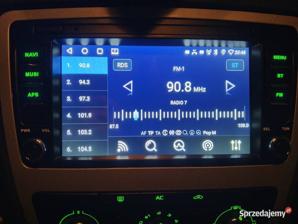 Multimedialne radio Android Skoda Octavia Rapid warmińsko-mazurskie Działdowo