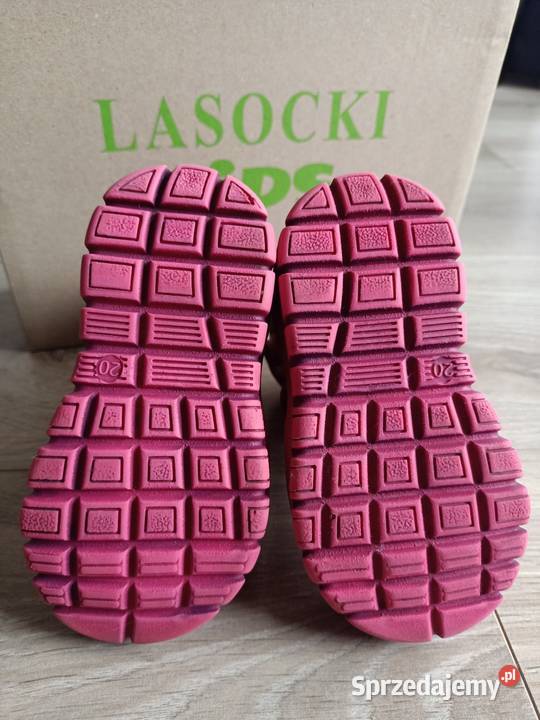 Buty kozaki śniegowce dziewczęce różowe Lasocki Kozaczki Płock sprzedam