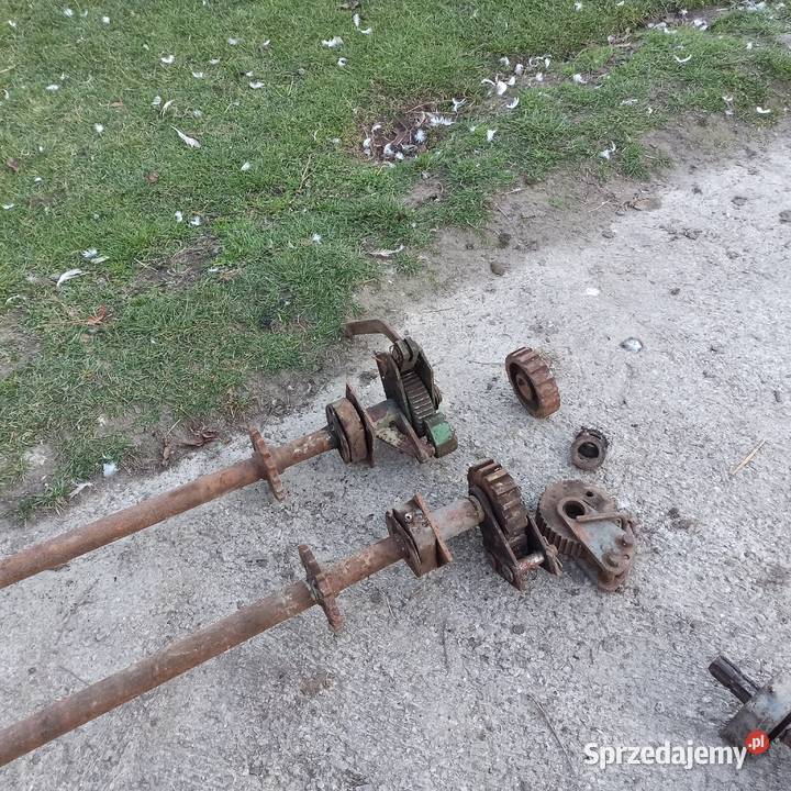 Części przyczepy samo zbierającej i rozrzutnika Przyczepy rolnicze