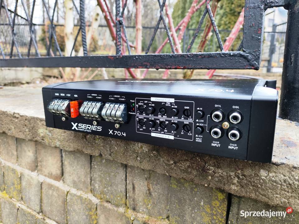 Wzmacniacz samochodowy 4 kanałowy Audio System Niegowonice