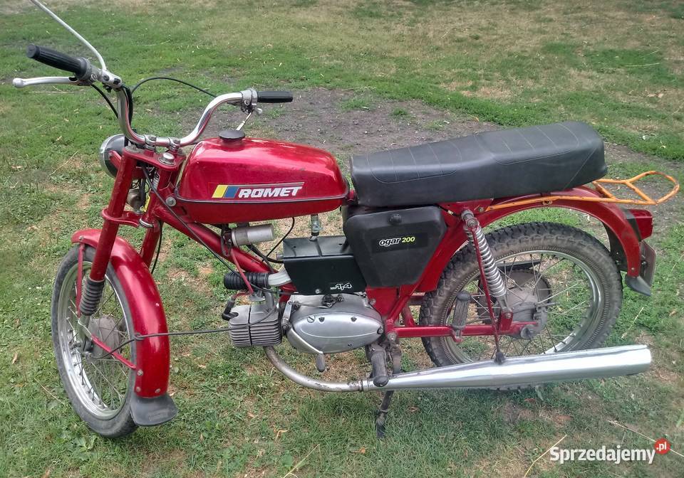 Motorower Romet ogar 200 Obrowiec