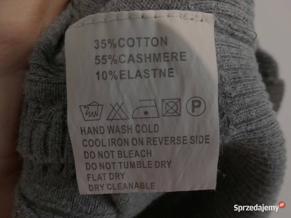 Kamizelka Kaszmirowa Kaszmir Bawełna Bezrękawnik Łomża