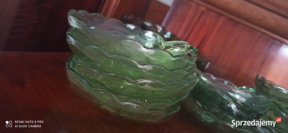 Miska owocarka Liść Do deserów Owoców Słodyczy Porcelana i szkło Gdańsk