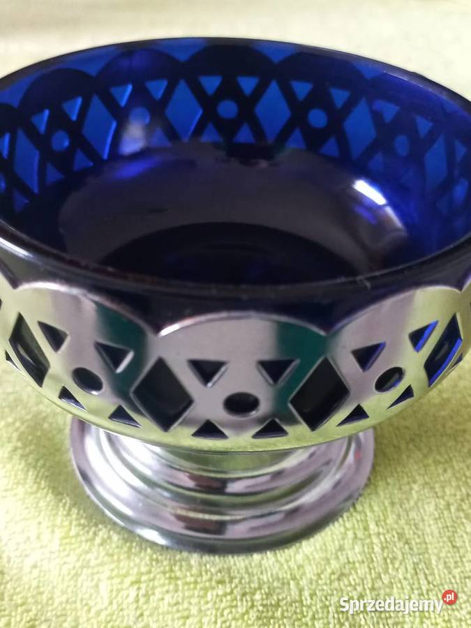 Cukiernica kobaltowy wkład Wyposażenie wnętrz kujawsko-pomorskie Toruń