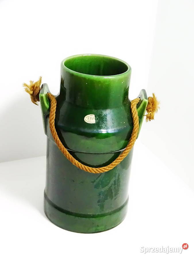 Kanka ceramiczna ze sznurkiem dekoracyjne Biłgoraj