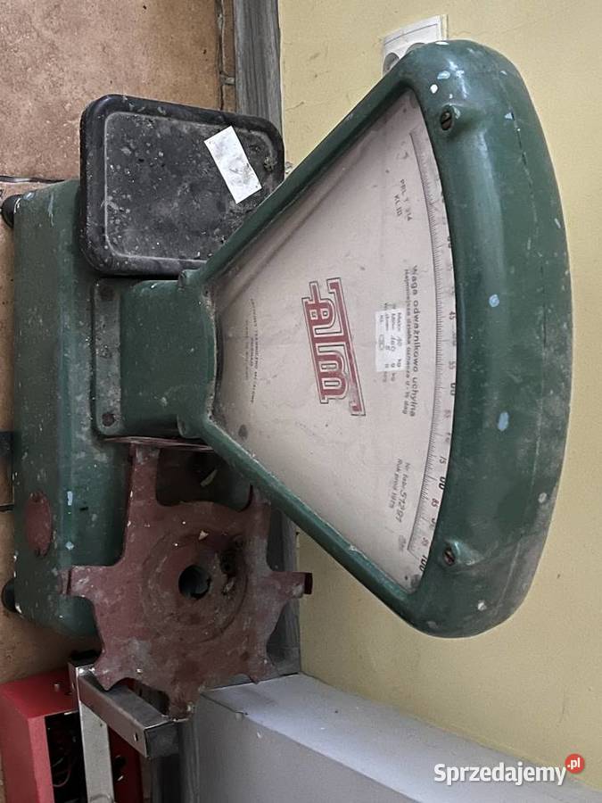 Waga uchylno odważnikowa łódzkie Zgierz