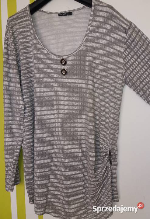 XL Szarobiała tunika długa bluzka nowa Esmara Gliwice sprzedam