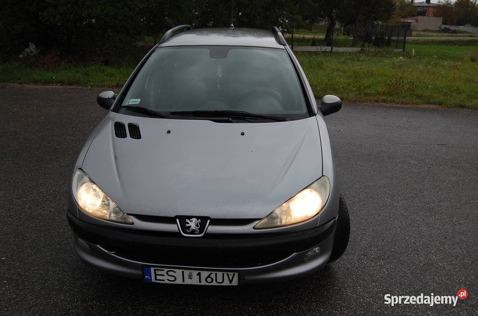 Peugeot 206 SW kombi 14 benzyna lakier EZA Sieradz sprzedam