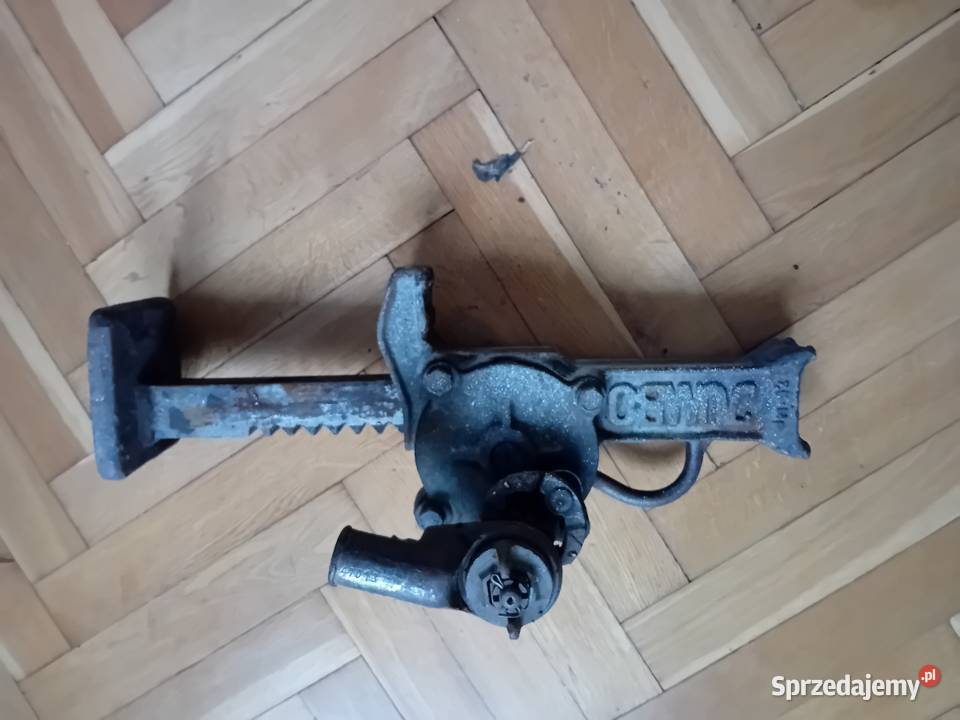 Żeliwny Lewraekpodnośnik zębatyJUMBO 75 Mp Elbląg