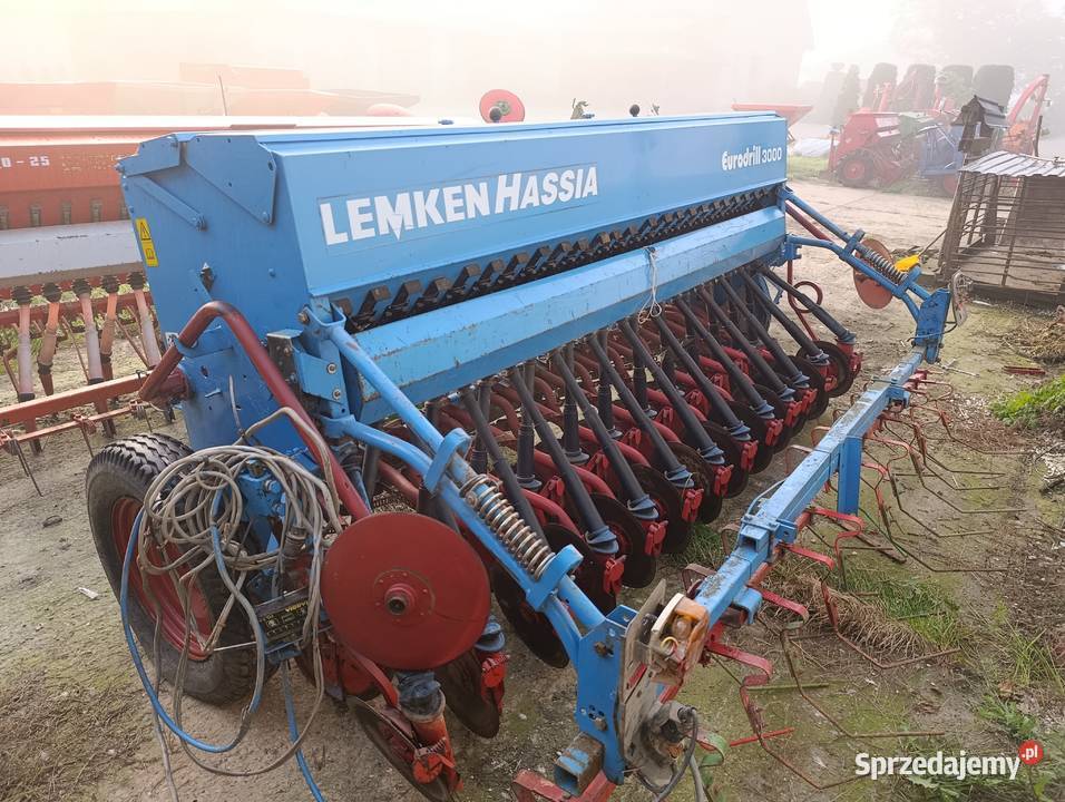 Siewnik zbożowy hassia lemken talerzowy gaspardo nieuszkodzony mazowieckie sprzedam