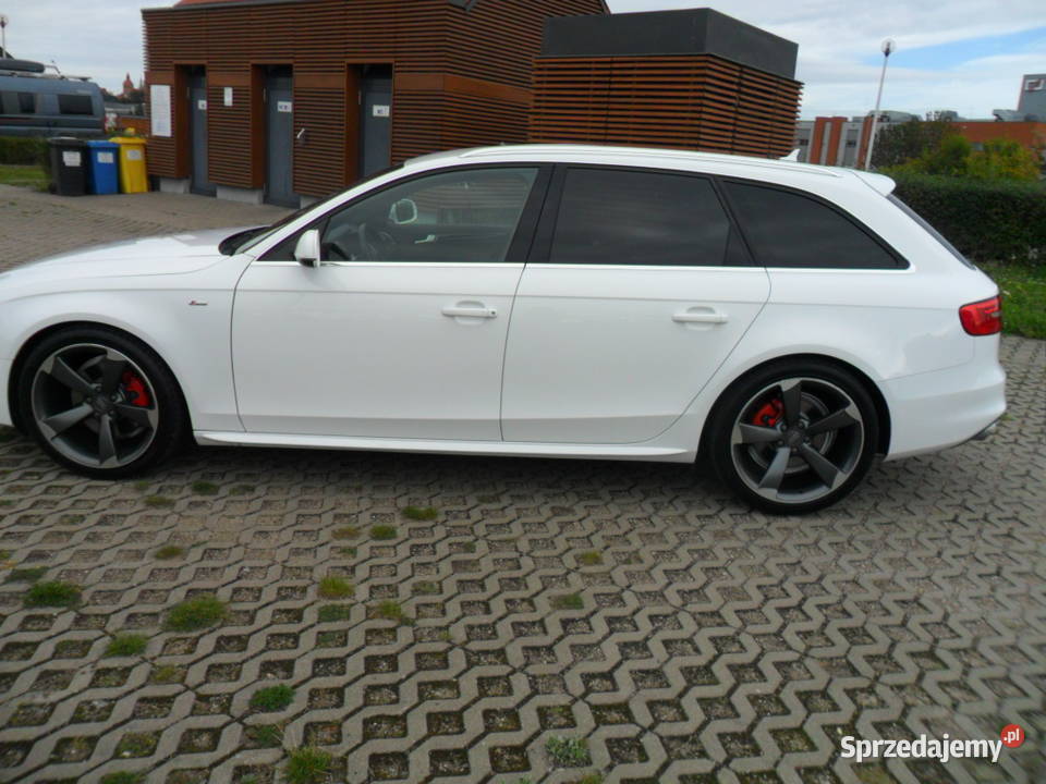 Audi a4 18 TSI SLINE manual super stan odtwarzacz DVD Grudziądz sprzedam