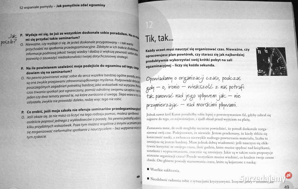 Skuteczne zdawanie egzaminów Andrew Holmes miękka Chełm