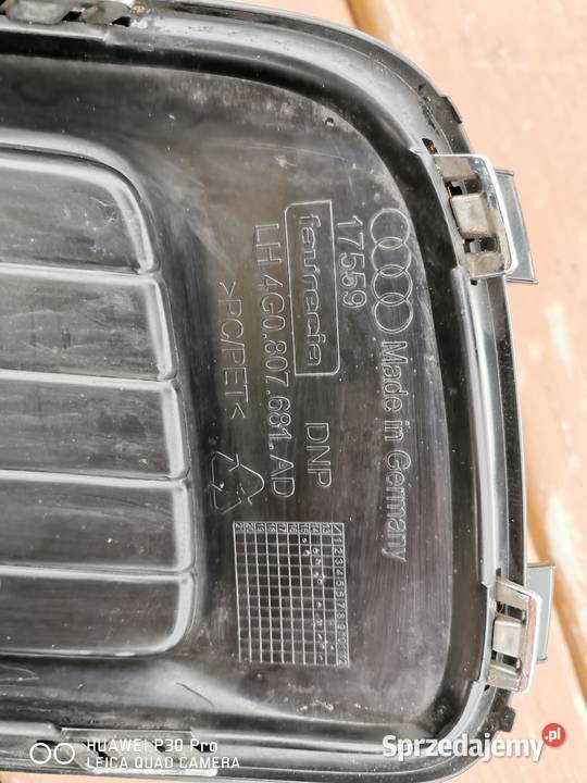 AUDI A6 C7 KRATKA ZDERZAK LEWA 4G0807681AD Strzebielino