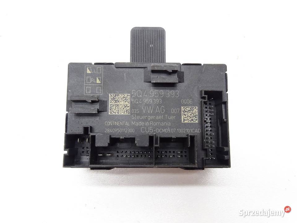 MODUŁ STEROWNIK DRZWI LEWY PRZÓD PRZEDNI Komputery sprzedam