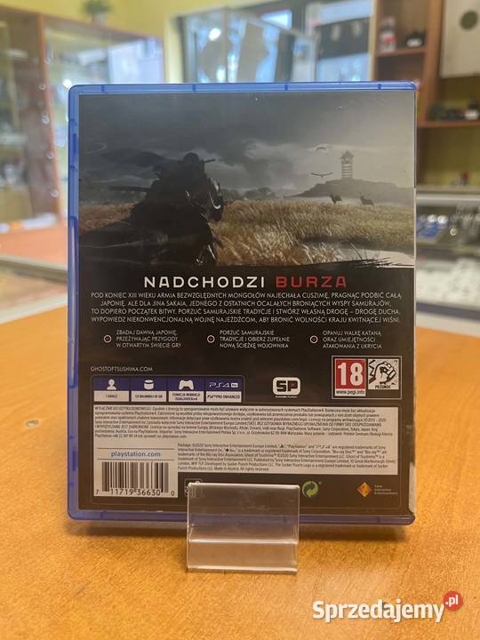 Ghost of Tsushima PlayStation 4 Polska Okładka Elbląg
