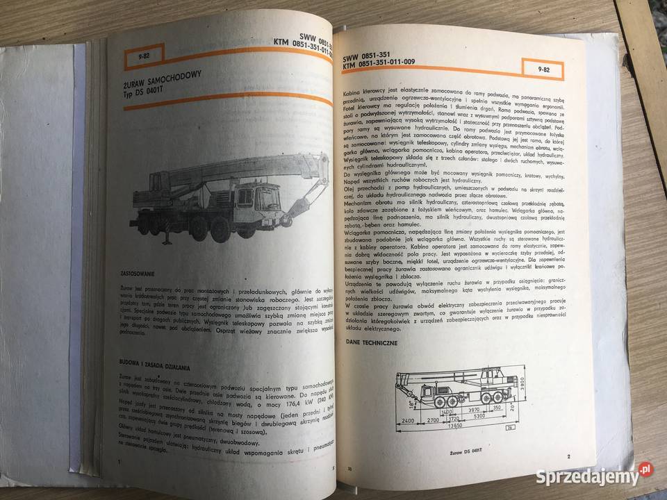 Żurawie Samojezdne i Podwozia Samochodowe do