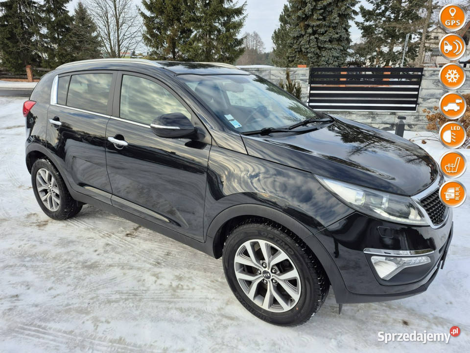 Kia Sportage kamera xenon navigacja skóra Import diesel Sportage