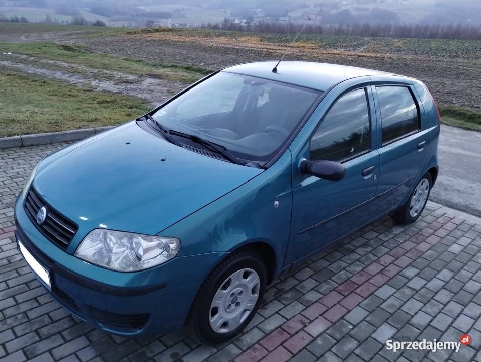 FIAT PUNTO 12 8vGAZ Sekwencja Wspomaganie Salon podkarpackie Różanka