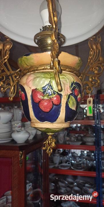 Lampa Majolika Orginalna
Elektryczna Gdańsk