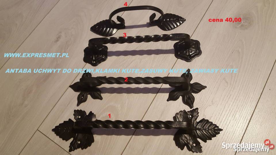 ZASUWKA KUTA do drzwi RYGIEL DO WĘDZARNI małopolskie Rzeszotary