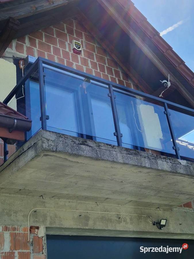 Balustrady szklane nierdzewne inox balkon Tokarnia sprzedam
