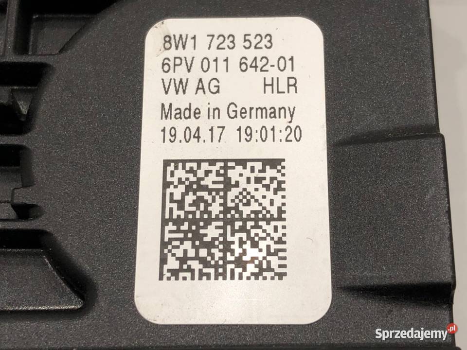 POTENCJOMETR GAZU AUDI A4 B9 8W1723523 20 252 podkarpackie
