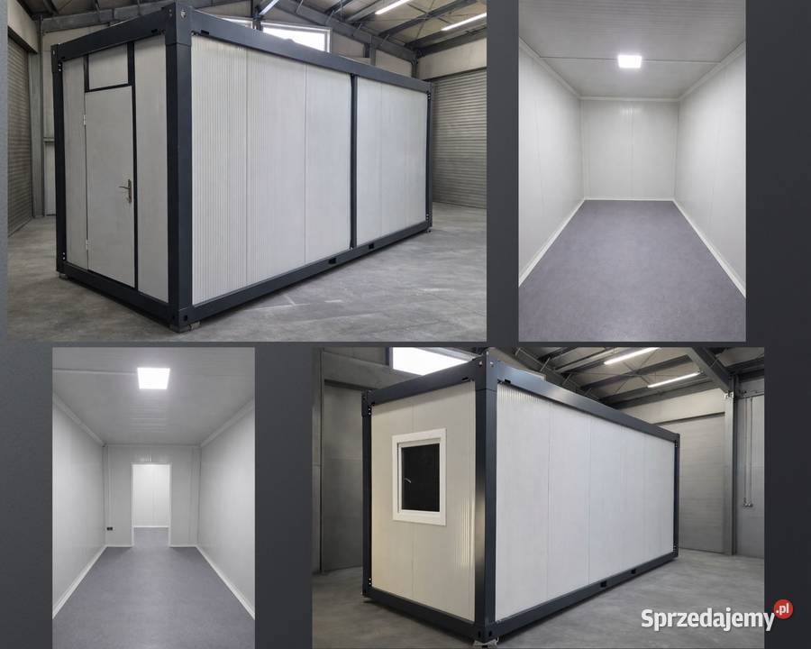 Kontener modułowy 624m całoroczny domek biuro Warszawa