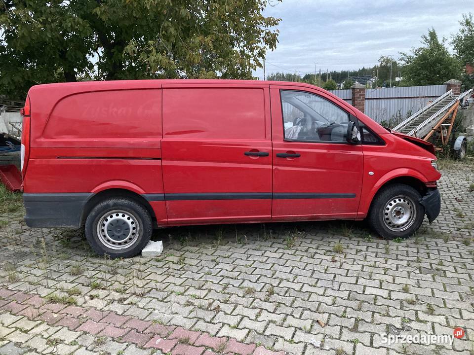 Mercedes Vito 111 CDI uszkodzony lubelskie Kanie-Stacja