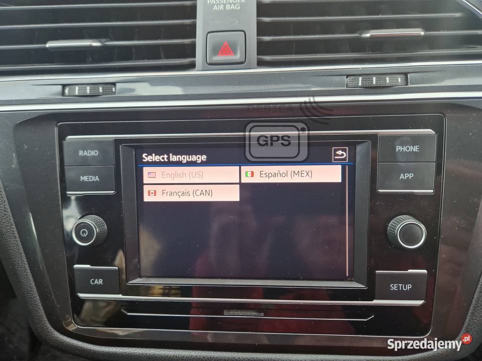 Polskie Menu Volkswagen VW Tiguan II Mib 2 MEN2 podkarpackie