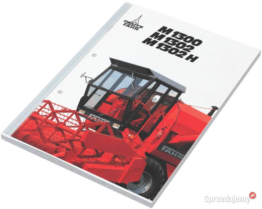 Fahr M900 M750 M1002 Instrukcja katalog obsługi wielkopolskie