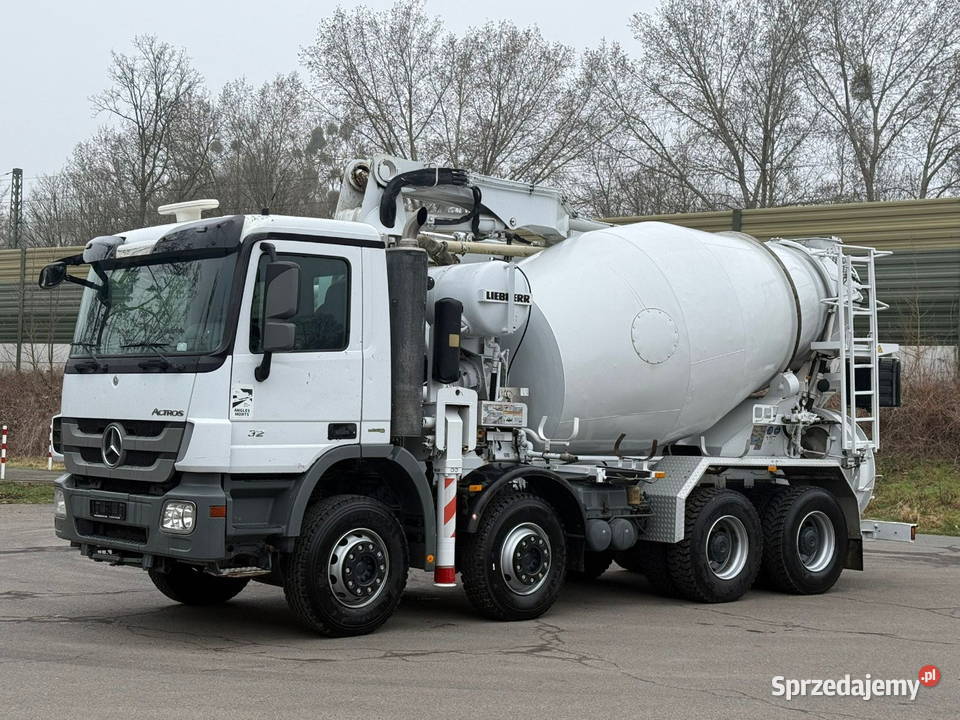 Betoniarka z pompa do betonu Mercedes pierwszy właściciel