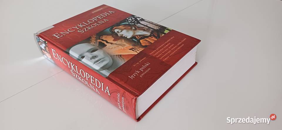 Encyklopedia szkolna język polski gimnazjum Książki naukowe i popularnonaukowe Warszawa