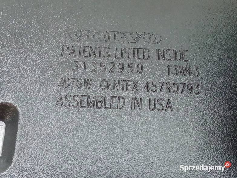 LUSTERKO WEWNĘTRZNE 31352950 Volvo XC 60 I 2008