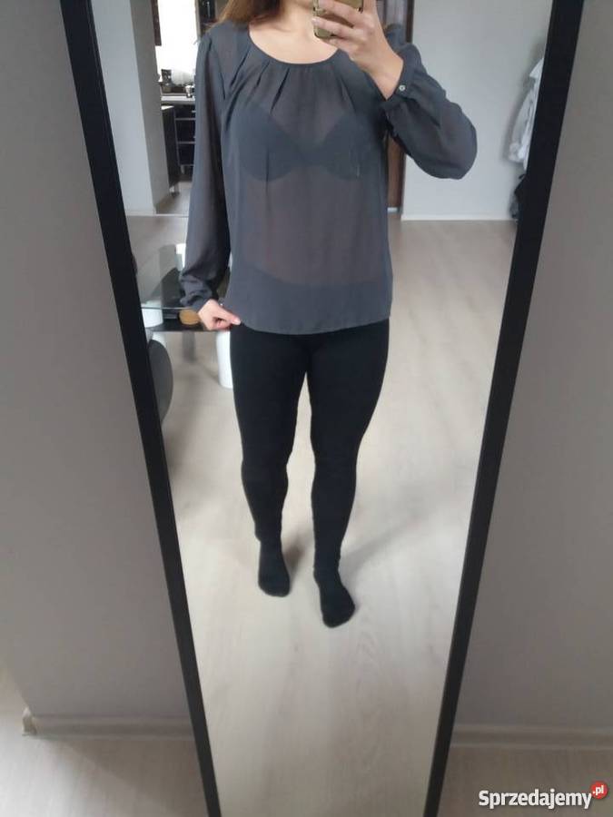 Bluzka elegancka szara Vero Moda 38 M sprzedam