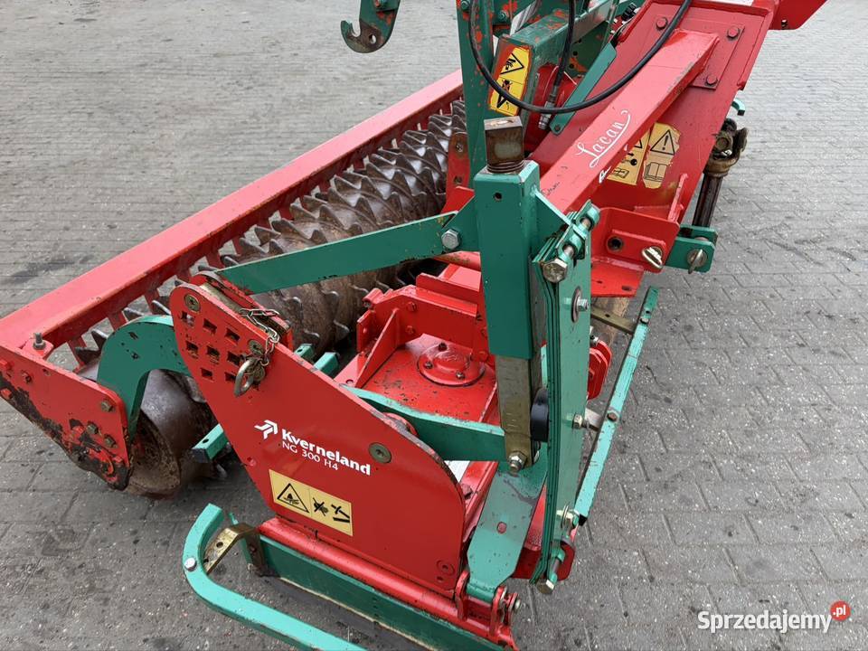 Brona wirowa wirnikowa Kverneland 3 metry Myszyniec