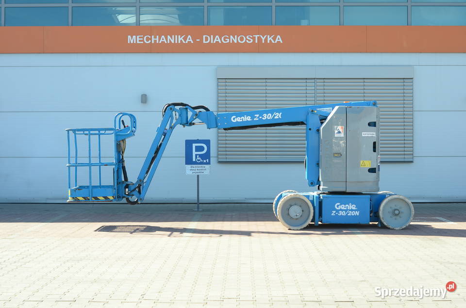 Podnośnik przegubowy GENIE Z 3020 N RJ 302 Rok produkcji 2007 Motoryzacja Jasło