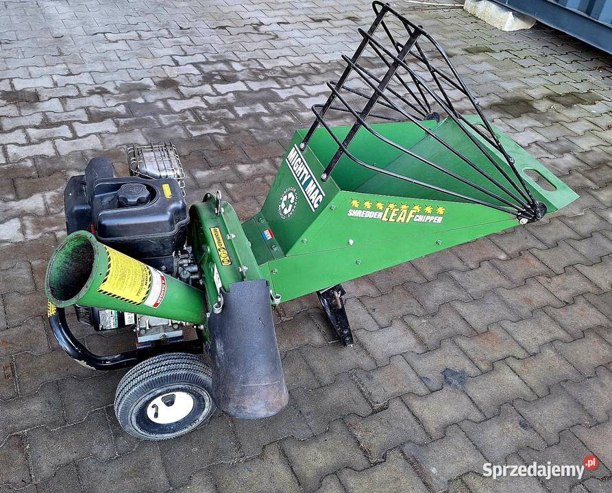 Rębak rozdrabniacz drewna liści traw